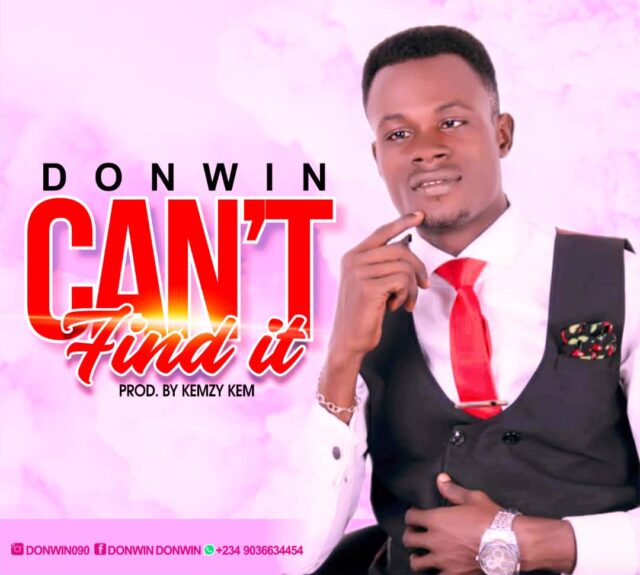 Donwin - Cant Find It Donwin - Cant Find It