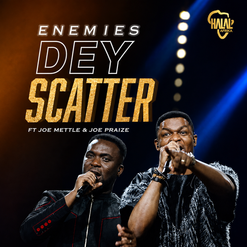 Halal Afrika joins forces with two of Africa’s renowned gospel voices, Joe Praize and Joe Mettle in “Enemies Dey Scatter”
